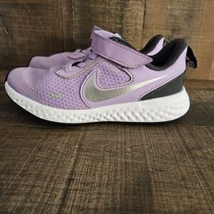 Nike Revolution 5 Kids Purple 12c